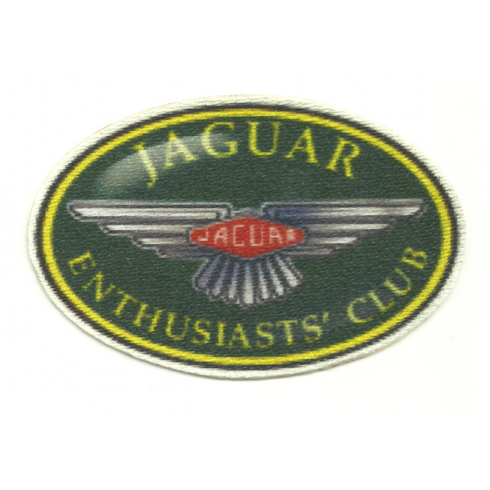 Textile patch JAGUAR CLUB 9cm x 6cm