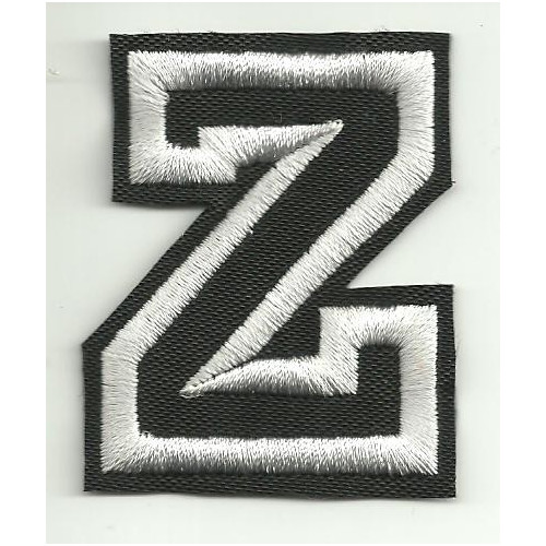 Patch embroidery LETTER Z  5cm high