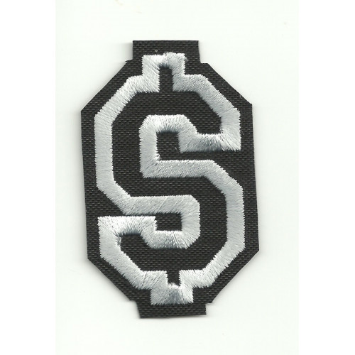 Patch embroidery LETTER $  5cm high