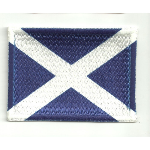 Patch embroidery and textile FLAG SCOTLAND 7CM x 5CM
