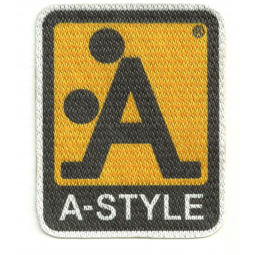Textile patch A-STYLE 5cm x 6cm