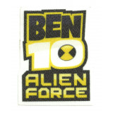 Textile patche BEN 10 ALIEN FORCE 6cm x 8cm