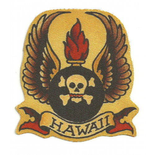 Parche textil HAWAII 9,5cm x 10cm