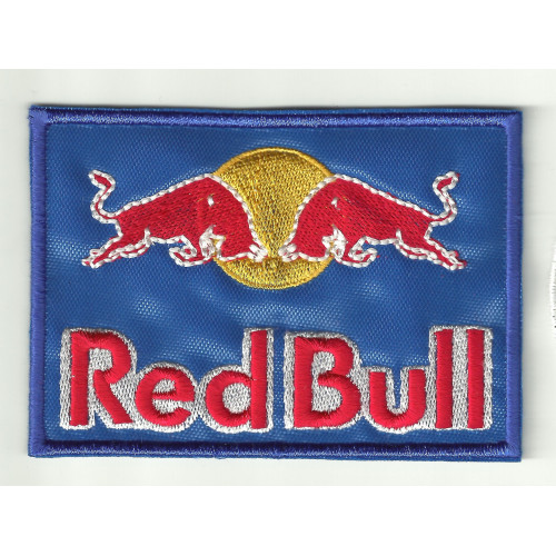 Patch embroidery RED BULL 10cm x  7cm