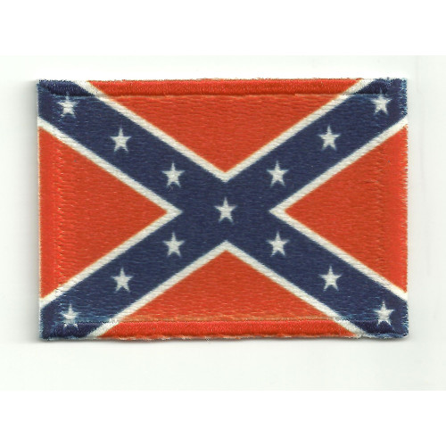 Parche bandera Rebelde o Confederada 4cm x 3cm