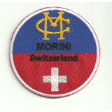 Embroidery  patch  MORINI SWITZERLAND 8CM