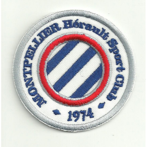 Embroidery patch MONTPELLIER CLUB 1974  6cm