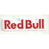 Patch embroidery RED BULL WHITE letras 10cm x 3cm