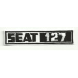 Patch embroidery SEAT 127  10.5cm x 2.5cm