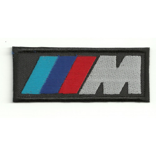 Patch embroidery BMW M  8cm x 3cm