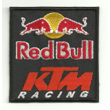 Parche bordado RED BULL KTM 8cm x 8,5cm