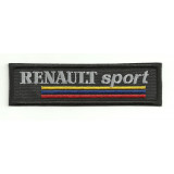 Patch embroidery RENAULT SPORT BLACK ANTIGUO 10cm x 3cm