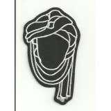 Patch embroidery  VESPA  BLACK 2,4cm x 4cm