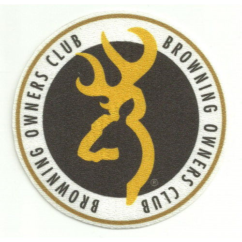 Textile patch BROWNING CLUB 8cm