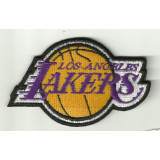 embroidery patch  LOS ANGELES LAKERS  9cm x 5,5cm