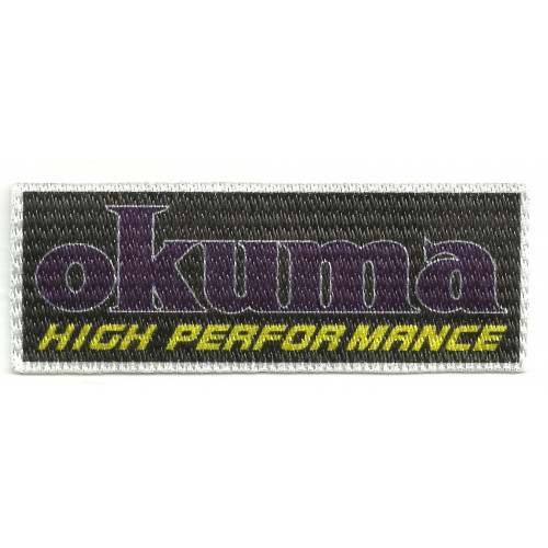 Textile patch  OKUMA  9cm x 3,5cm