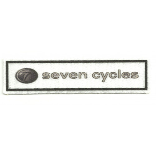 Textile patch SEVEN CYCLES 10CM X 2,5CM