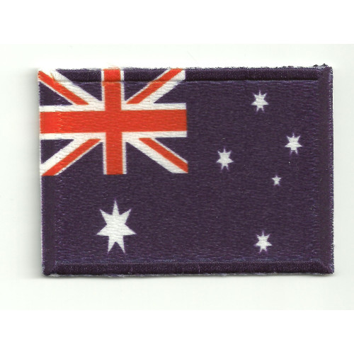 Patch embroidery and textile FLAG AUSTRALIA 7CM x 5CM