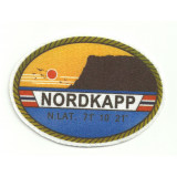 Textile patch NORDKAPP 8,5cm x 6cm