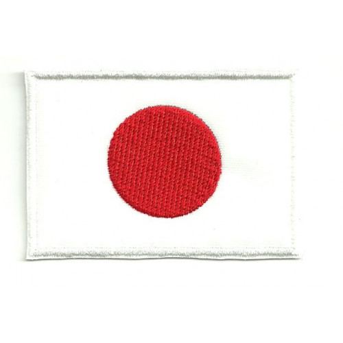 Patch embroidery FLAG JAPAN 7CM x 5CM