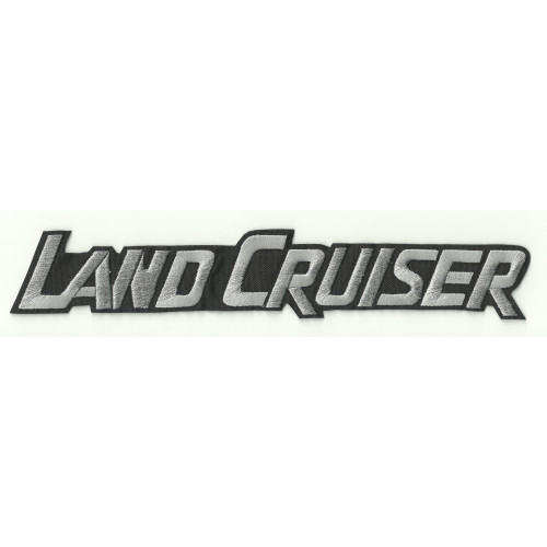 Patch embroidery LAND CRUISER 10cm x 2cm