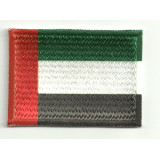 Patch embroidery and textile FLAG UNITED ARAB EMIRATES 4CM X 3CM