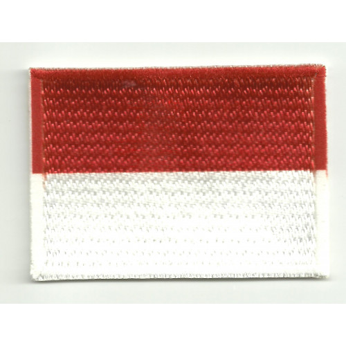 Patch embroidery and textile FLAG INDONESIA 4CM x 3CM