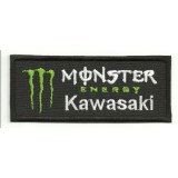 Patch embroidery  KAWASAKI MONSTER ENERGY   5cm x 2cm