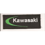 Parche bordado  KAWASAKI  9cm x 3,5cm