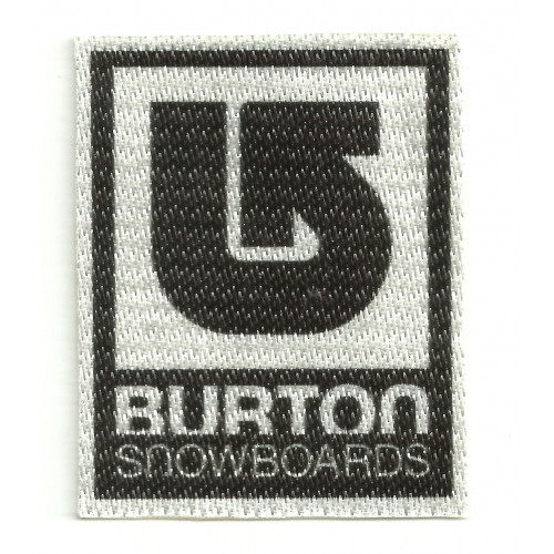Textile patch BURTON SNOWBOARDS 2,3cm x 3cm