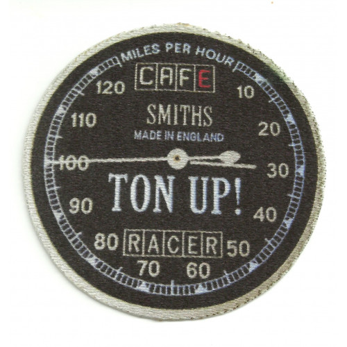 Textile patch CAFE RACER MILES  7,5cm