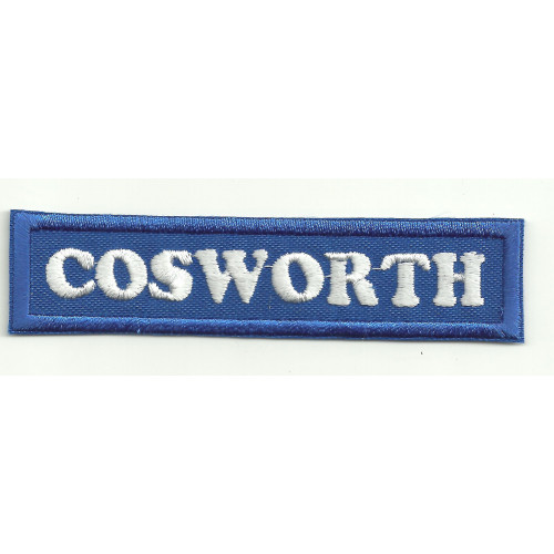 Patch embroidery COSWORTH 4,5cm x 1cm