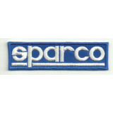 Parche bordado SPARCO 4,5cm x 1,2cm
