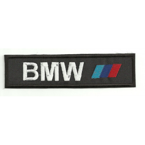 Patch embroidery BMW BARRAS 5cm x 1,4cm