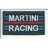Patch embroidery MARTINI RACING 4cm x 2,3cm