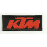 Patch embroidery KTM BLACK ORANGE 26cm x 10cm