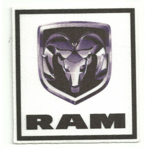 Parche textil RAM 6cm x 6,5cm