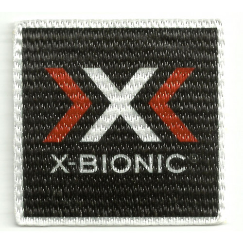 Parche textil X BIONIC  5,5cm x 5,5cm