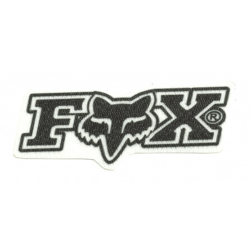 Textile patch FOX 8cm x 3cm