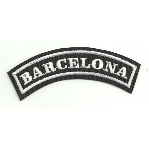 Embroidered Patch BARCELONA 15cm x 5,5cm