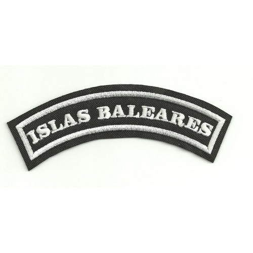 Embroidered Patch BALEARES 11cm x 4cm