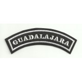 Embroidered Patch GUADALAJARA  11cm x 4cm