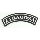 Embroidered Patch ZARAGOZA  15cm x 5,5cm