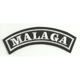 Embroidered Patch MALAGA  25cm x 7cm