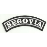 Embroidered Patch SEGOVIA  11cm x 4cm