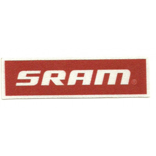 Parche textil  SRAM 5cm x 1,5cm