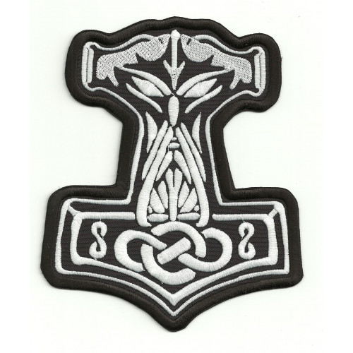 embroidered patch HAMMER THOR 15,5cm x 13cm