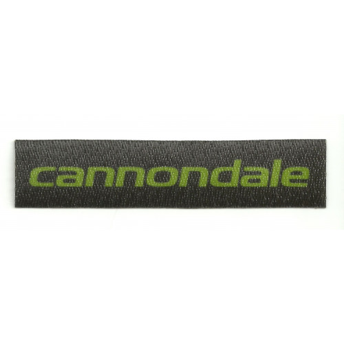 Textile patch  CANNONDALE 9CM X 1,8CM