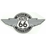 Parche bordado ROUTE  66 ALAS   28cm x 13cm