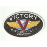 Parche bordado y textil VICTORY MOTORCYCLES POLARIS  8cm X 5,5cm